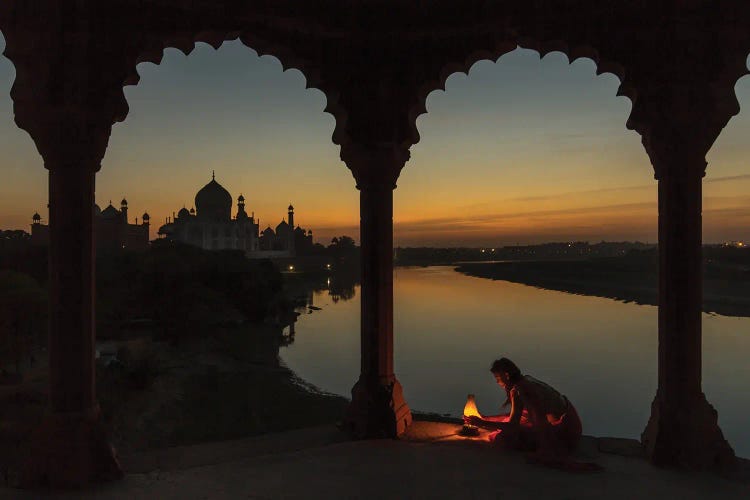 Illuminating The Taj