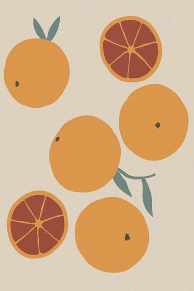 Blood Orange by 1x Studio II framed wall art