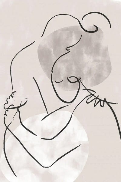 The Hug by 1x Studio II framed wall art