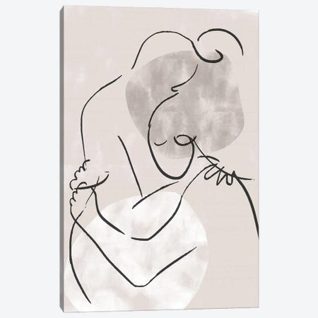 The Hug Canvas Print #OXM6858} by 1x Studio II Canvas Artwork