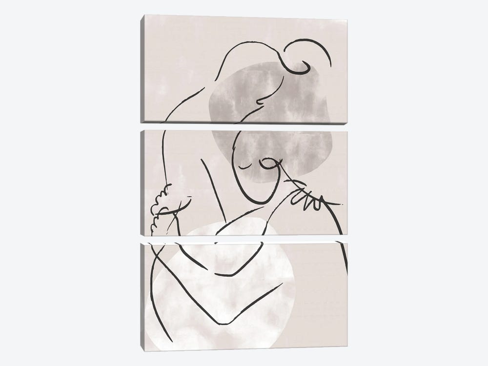 The Hug by 1x Studio II 3-piece Canvas Print