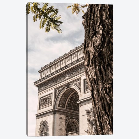Arc De Triomphe Paris Canvas Print #OXM6863} by 1x Studio III Canvas Art Print