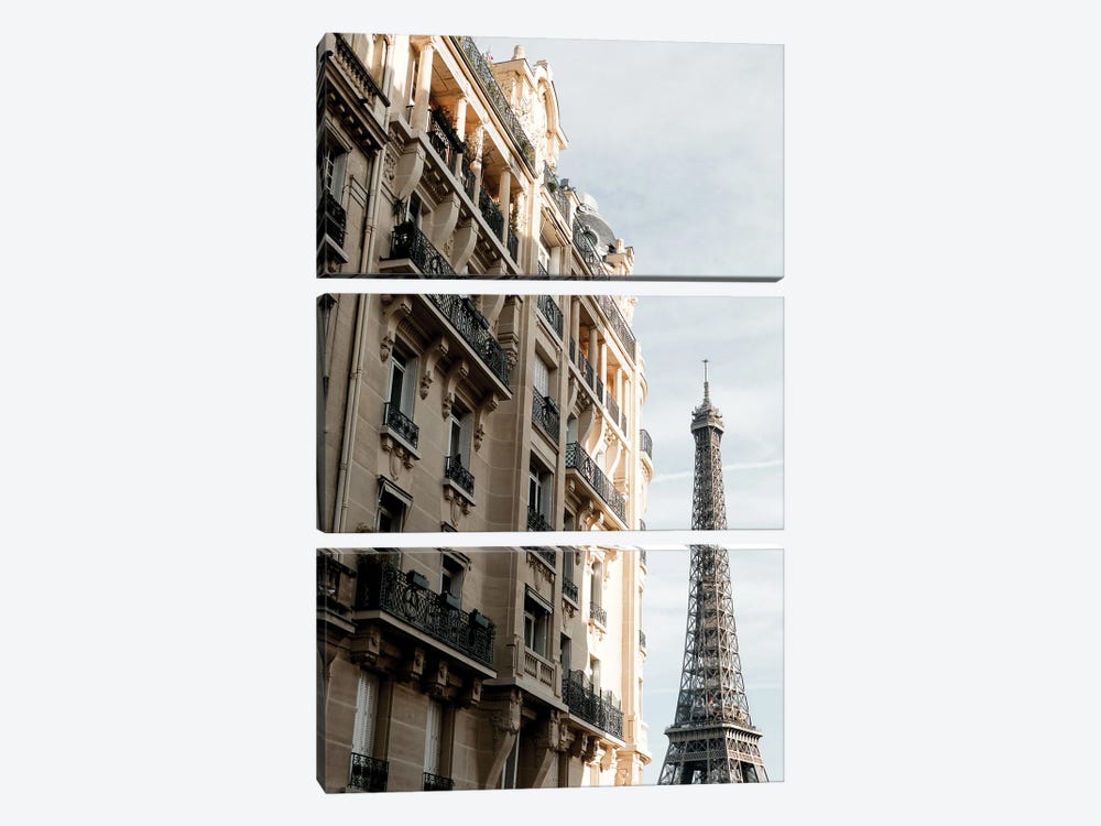 Eiffel Tower - Tour Eiffel by 1x Studio III 3-piece Canvas Wall Art