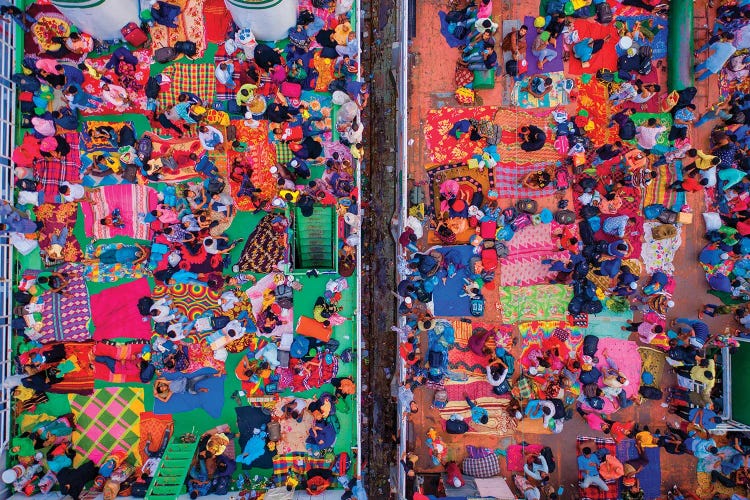 Eid Journey By Launch by Azim Khan Ronnie wall art