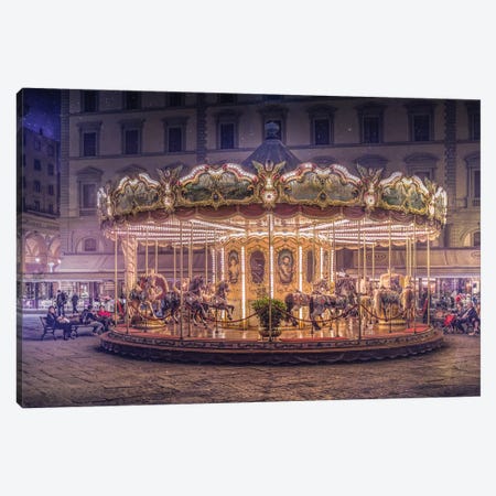 Carousel Canvas Print #OXM6912} by Christian Marcel Canvas Print
