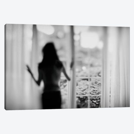 Girl At The Window Canvas Print #OXM6915} by Cindy Liu Canvas Artwork