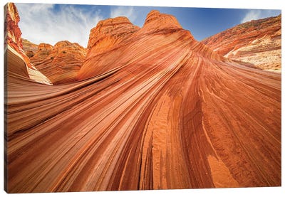 Striations - Coyote Buttes North Canvas Art Print - 1x Scenic Photography