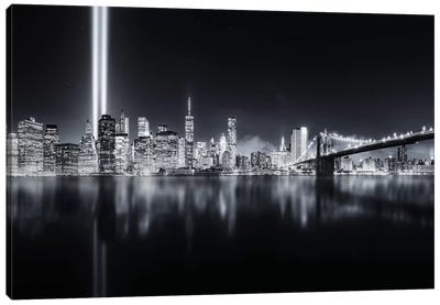 Unforgettable 9-11 Canvas Art Print - New York City Art