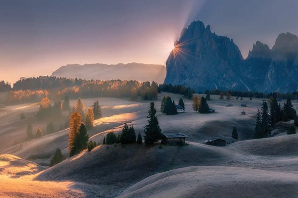 Trentino-South Tyrol: Seiser Alm In Italy by Qing Li