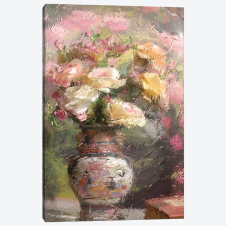 Still Life With Flowers Canvas Print #OXM7109} by Andrey Morozov Canvas Art Print