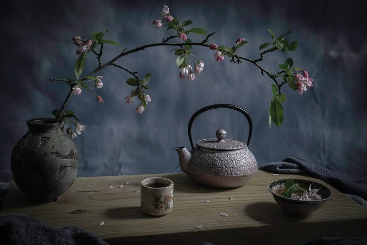 Japanese Tea by Binbin L. wall art