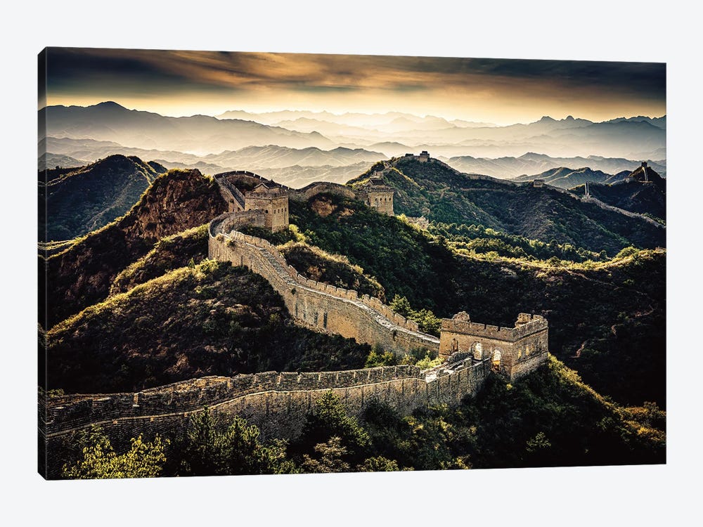 Chinese Wall by Dieter Reichelt 1-piece Canvas Artwork