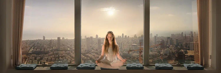 Urban Serenity by Nadav Jonas wall art