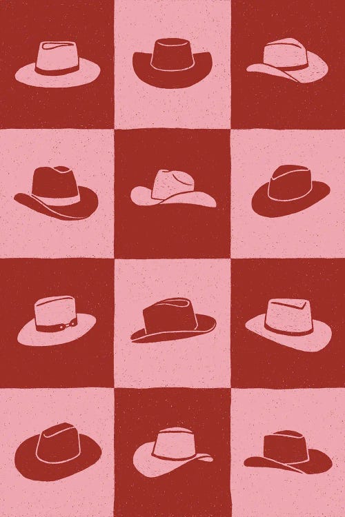 Cowgirl Checkerboard