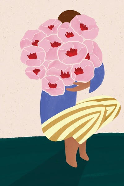 Bouquet Of Flowers by Bea Muller acrylic art print