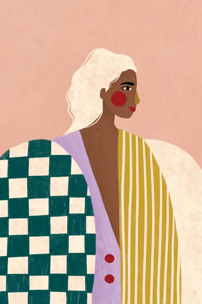 Funky Blouse by Bea Muller acrylic art print