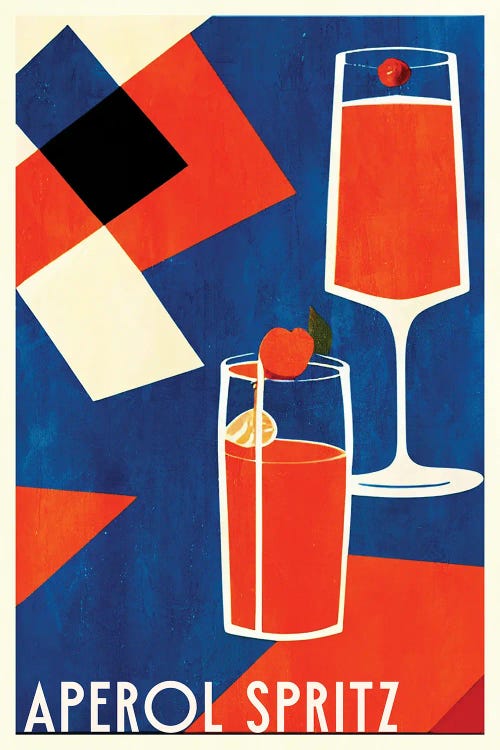 Aperol Spritz by Bo Anderson wall art