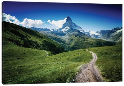 Matterhorn II Canvas Art Print - 1x Scenic Photography