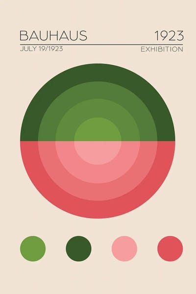 Emel Tunaboylu: Bauhaus Yesil Daire by Emel Tunaboylu