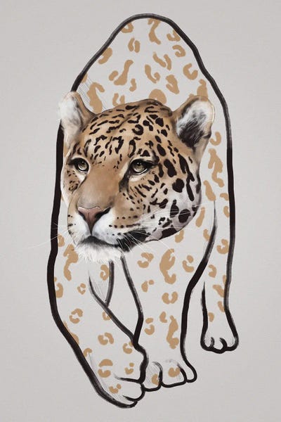 Il Leopardo II by Gabriella Roberg canvas print