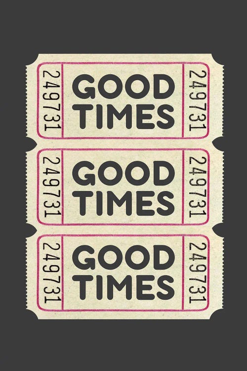 Good Times by Jolly and Dash wall art