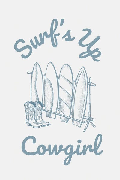 Surfing: Surf's Up Cowgirl by Jolly and Dash