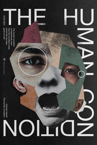 The Human Condition by Meinhard Taxer multi panel art