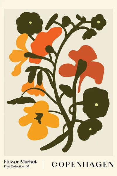 Minimalist Quotes: Flower Market. Copenhagen by NKTN