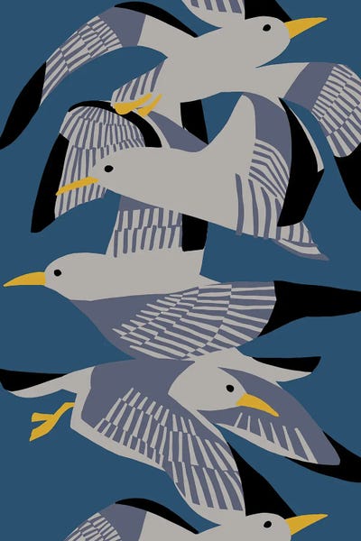 Gulls: P 2024 002 by Ophelia Pang