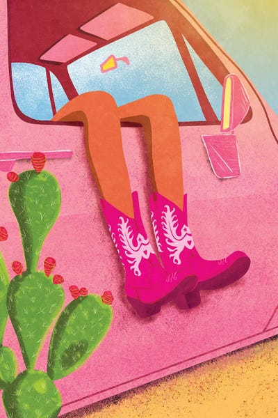 Cowgirl by Raissa Oltmanns multi panel art