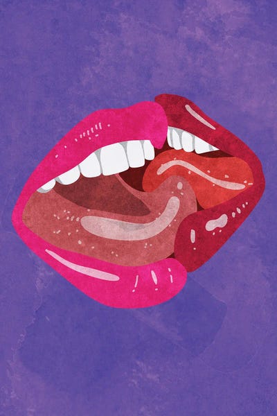 Lips: Kissing by Raissa Oltmanns