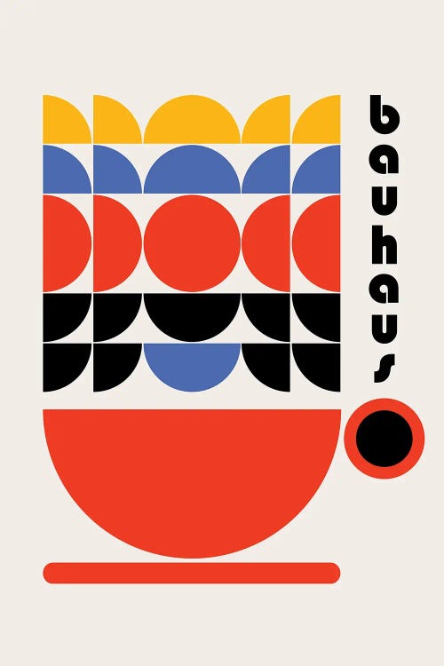 Bauhaus Coffee 70s Decor