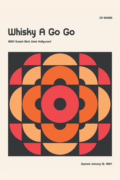 Modernism: Whisky A Go Go Retro by Retrodrome