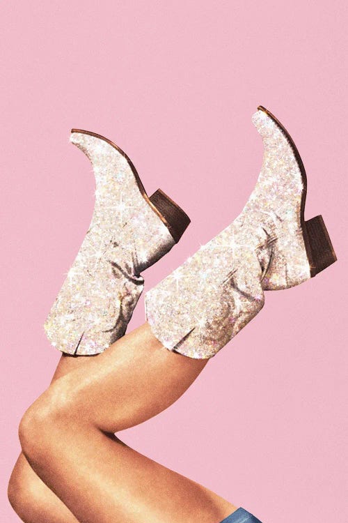 These Boots - Glitter Pink II