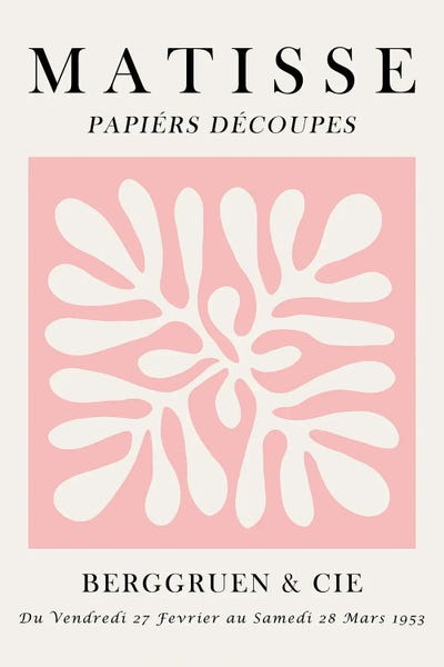 The Cut Outs Collection: Matisse Floral Poster XI by Vitor Costa