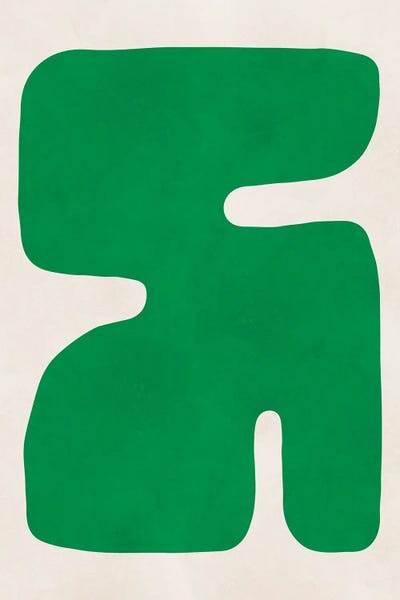 Organic And Abstract V by Vitor Costa framed canvas print