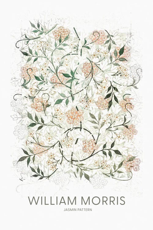 Jasmine II by William Morris wall art