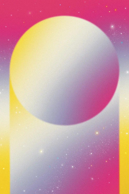 Minimal Pastel Cosmos by Amy Louise Baker wall art
