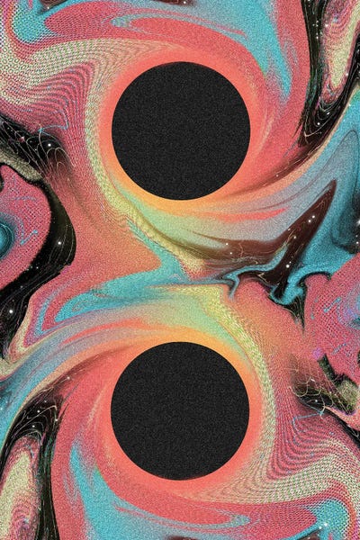 Psychedelic: Psychedelic Black Hole by Amy Louise Baker