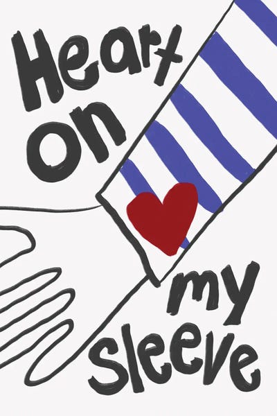 Hands: Heart On My Sleeve by Athene Fritsch