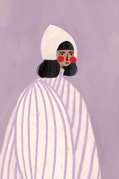 Stripes: The Woman With The White Hat by Bea Muller