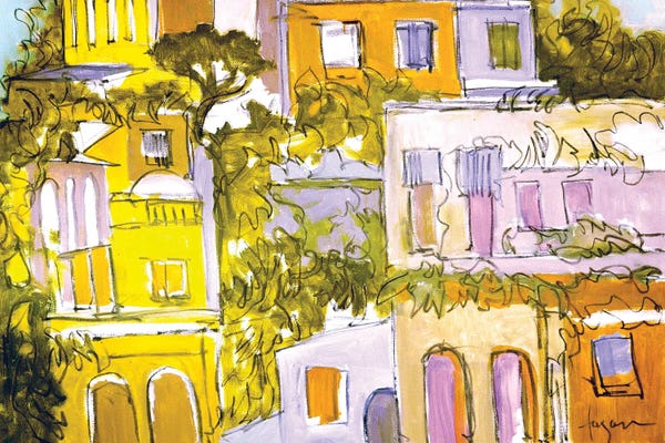 Dorothy Fagan: Village I by Dorothy Fagan