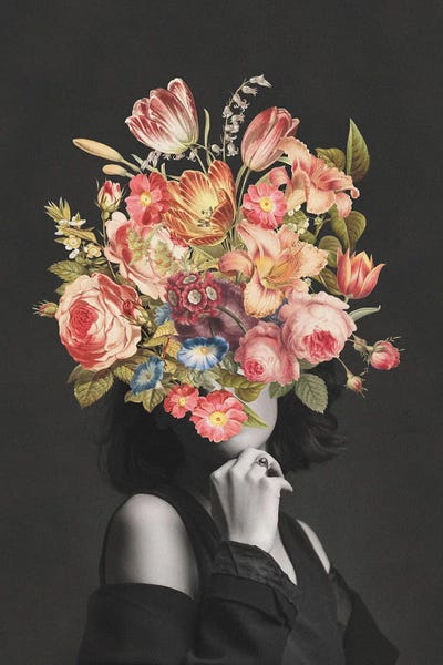 Frida Floral Studio: Vintage Floral Bouquet by Frida Floral Studio