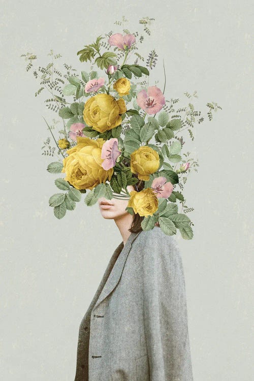 Yellow Bouquet by Frida Floral Studio wall art