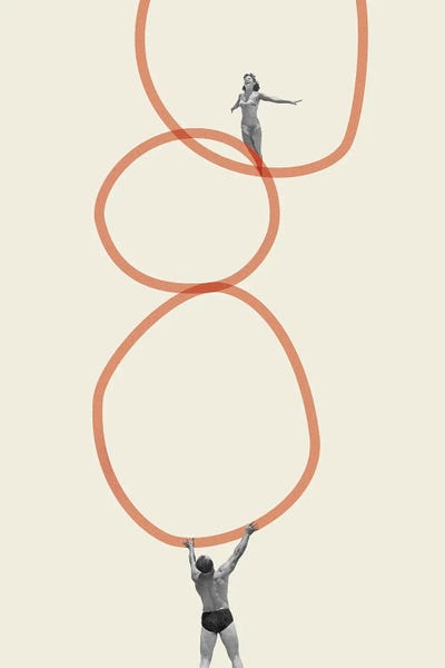 You Make Me Feel Everything by Maarten Leon canvas print