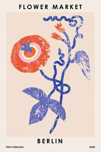 Minimalist Flowers: Flower Market. Berlin by NKTN