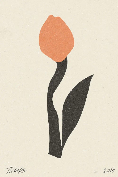 Modern Flower I by NKTN wall art