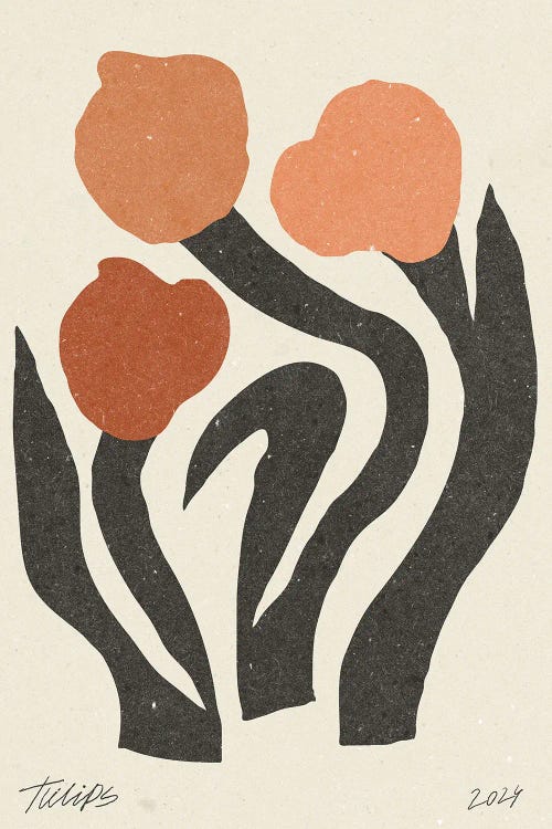 Modern Flower II by NKTN wall art