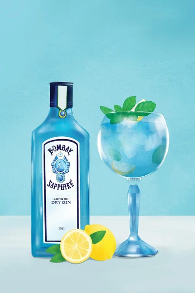 Gin & Tonic: Gin Cocktail by Petra Lizde