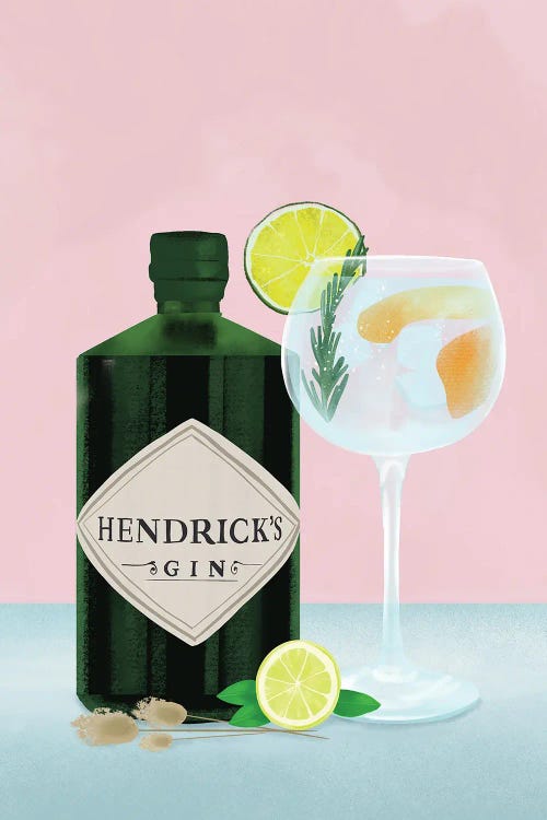 Gin Tonic by Petra Lizde wall art